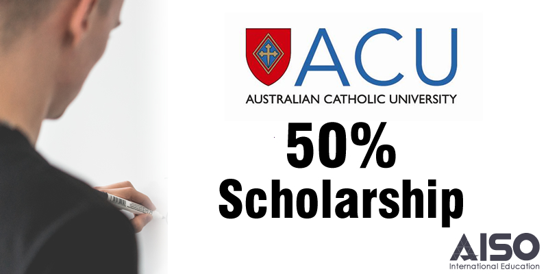 50% Scholarship at Australian Catholic University