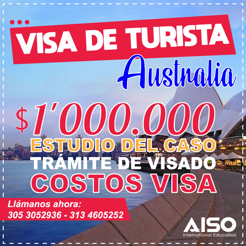 Tramite de visa de turista para Australia