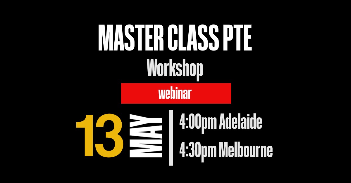 Master Class PTE