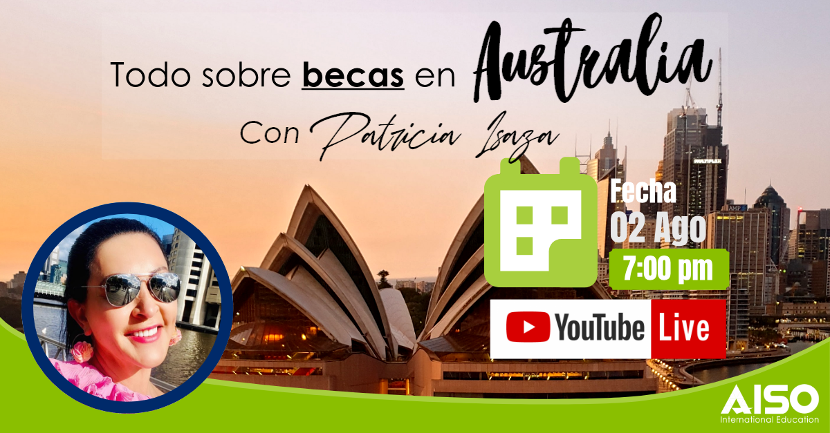 Todo sobre becas en Australia con Patricia Isaza