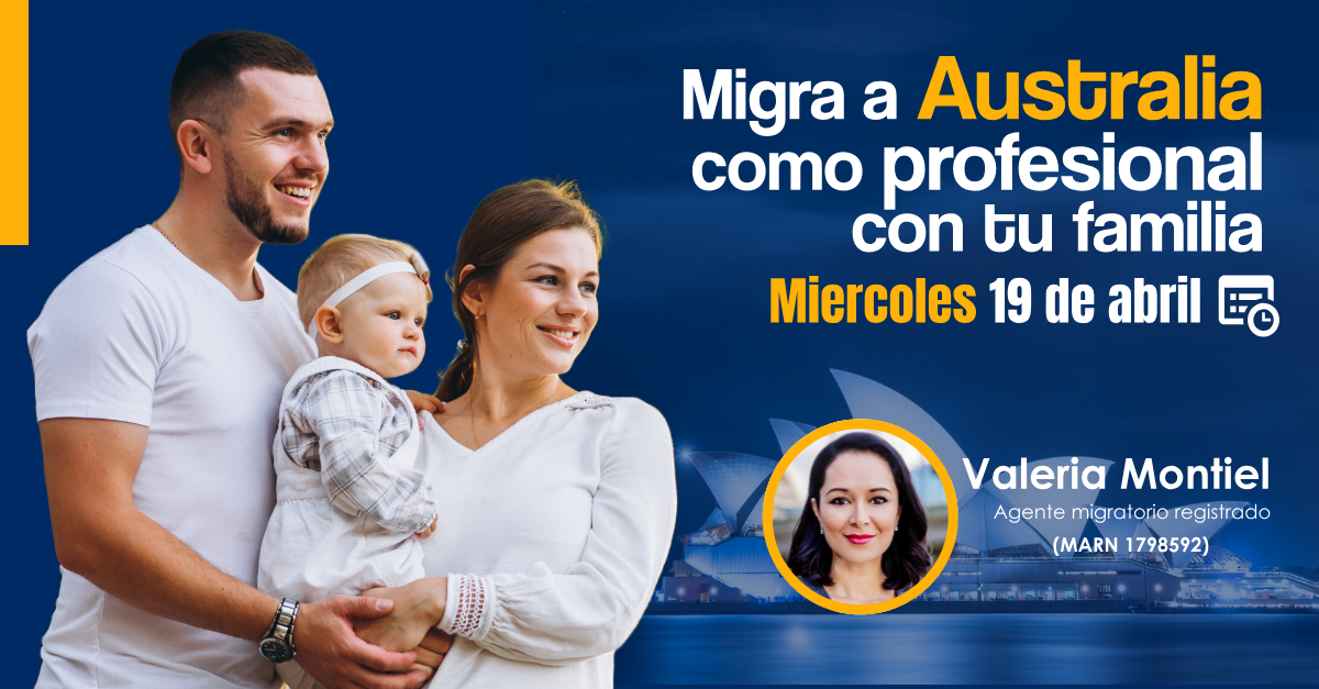 Migrar a Australia como profesional en familia