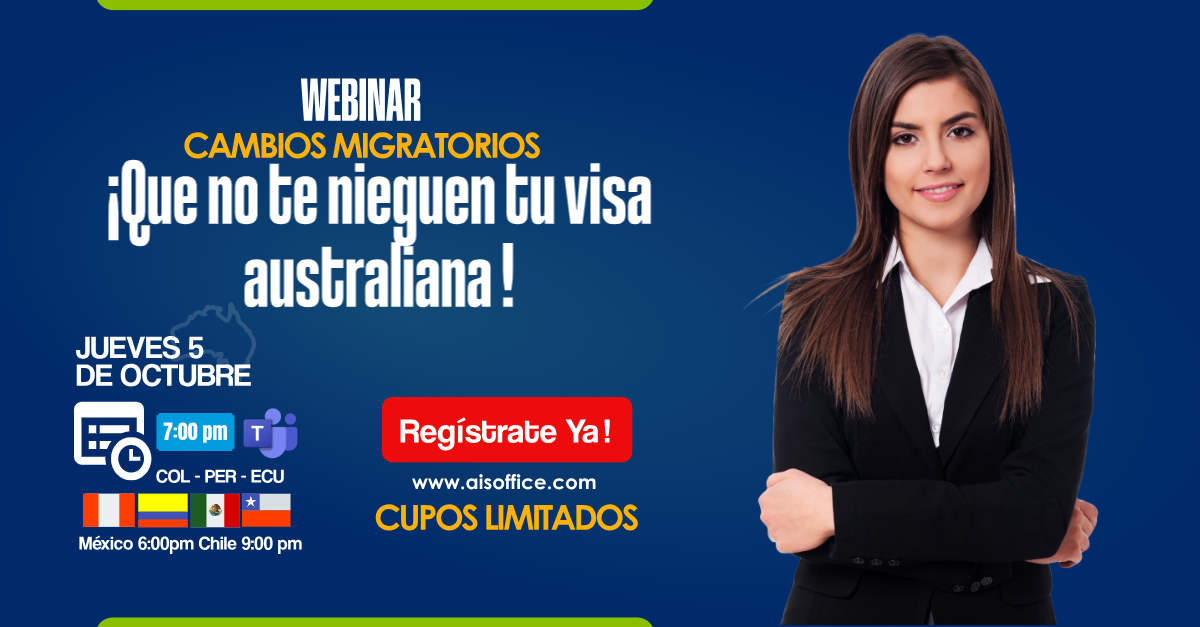 Cambio migratorios - Que no te nieguen tu visa