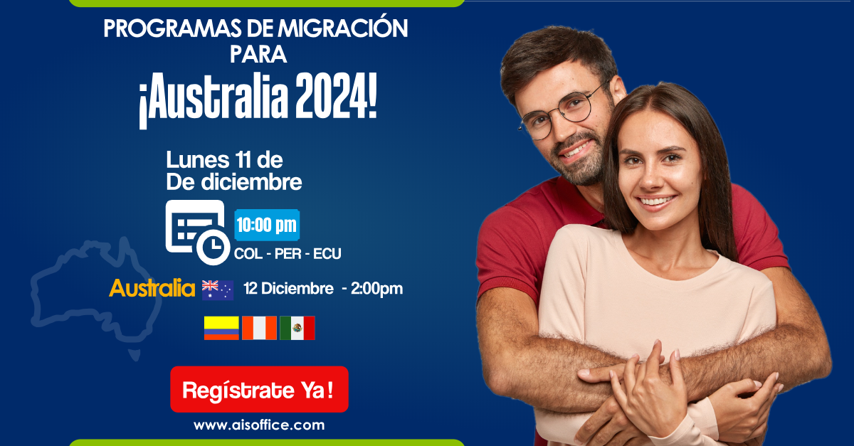 Programas migratorios para Australia 2024