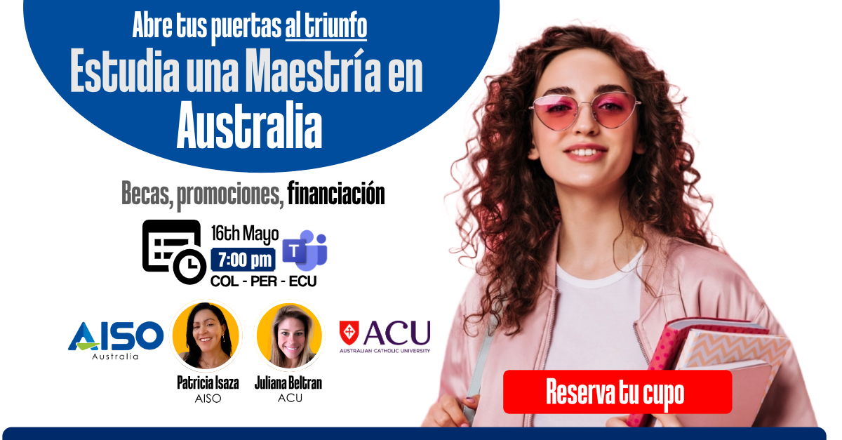 Abre tus puertas al triunfo, estudia una maestra en Australia