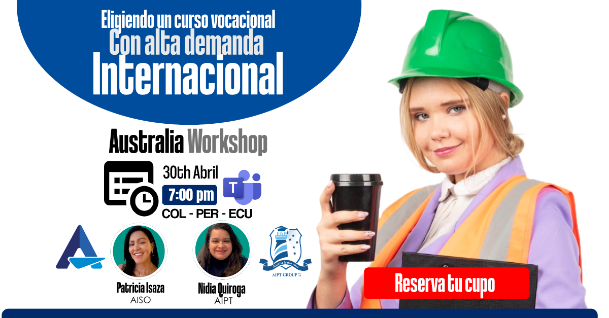 Eligiendo un curso vocacional con alta demanda internacional.