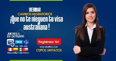 Cambio migratorios - Que no te nieguen tu visa