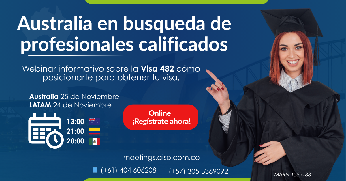 Webinar informativo sobre la Visa 482